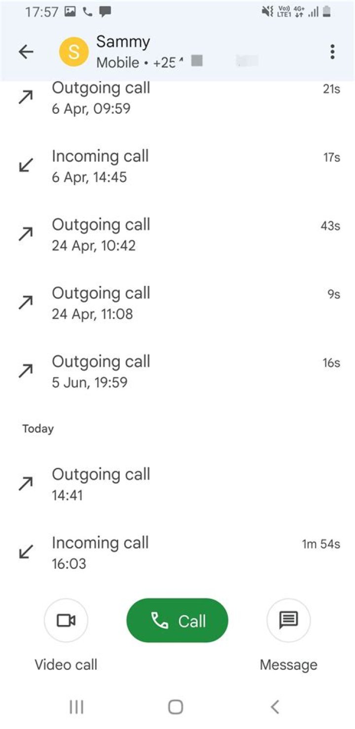 Can we get our call history?