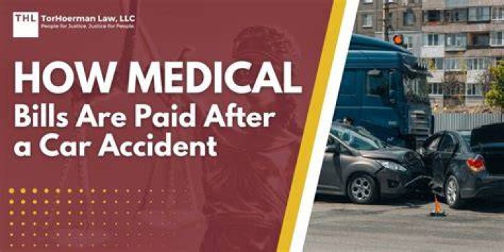 How are medical bills paid after a car accident?