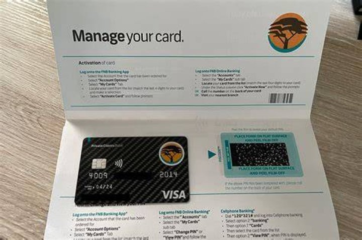 How do I order a new card from FNB?