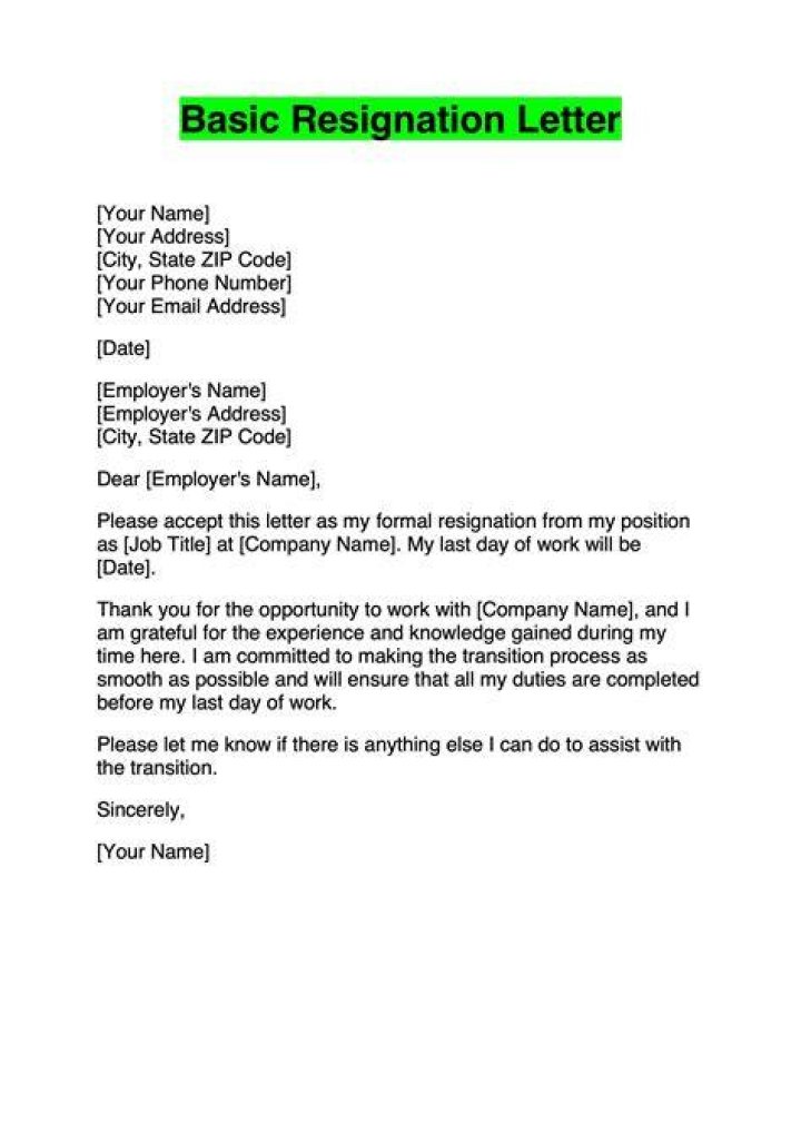 How do I resign from my family business?