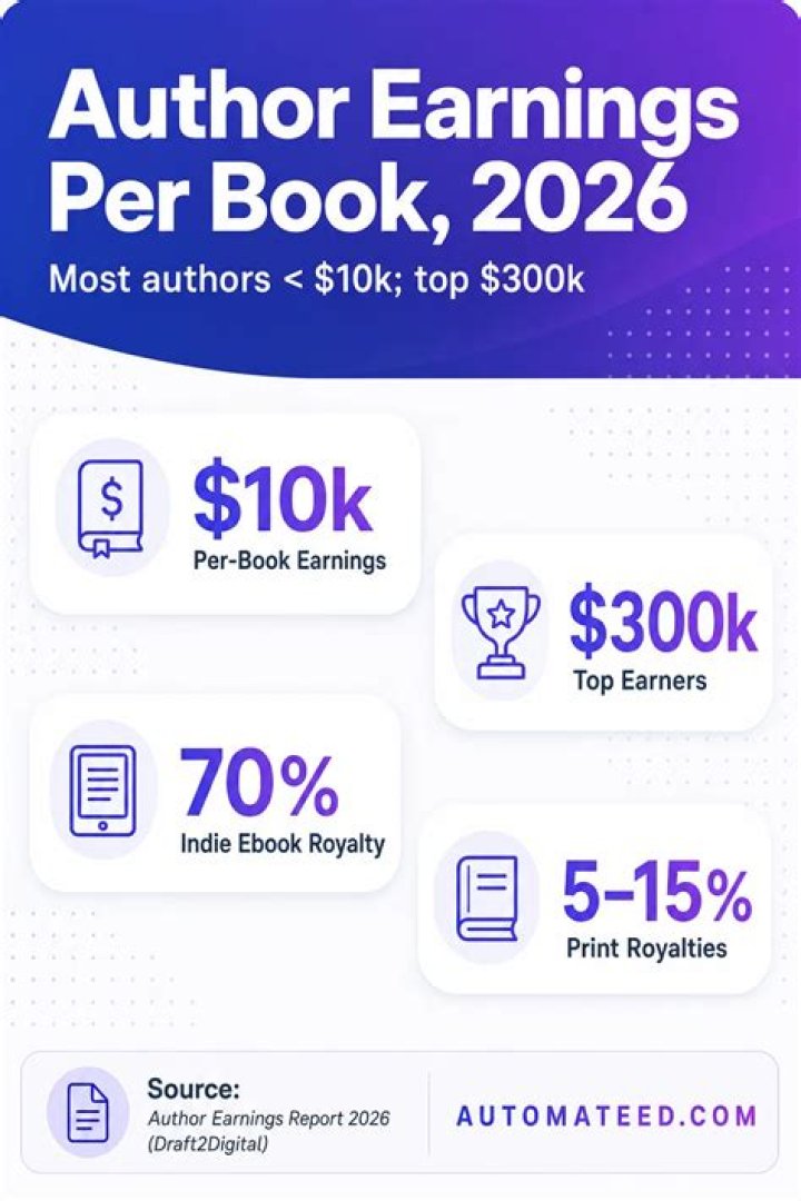 How much does an author get per book sold?